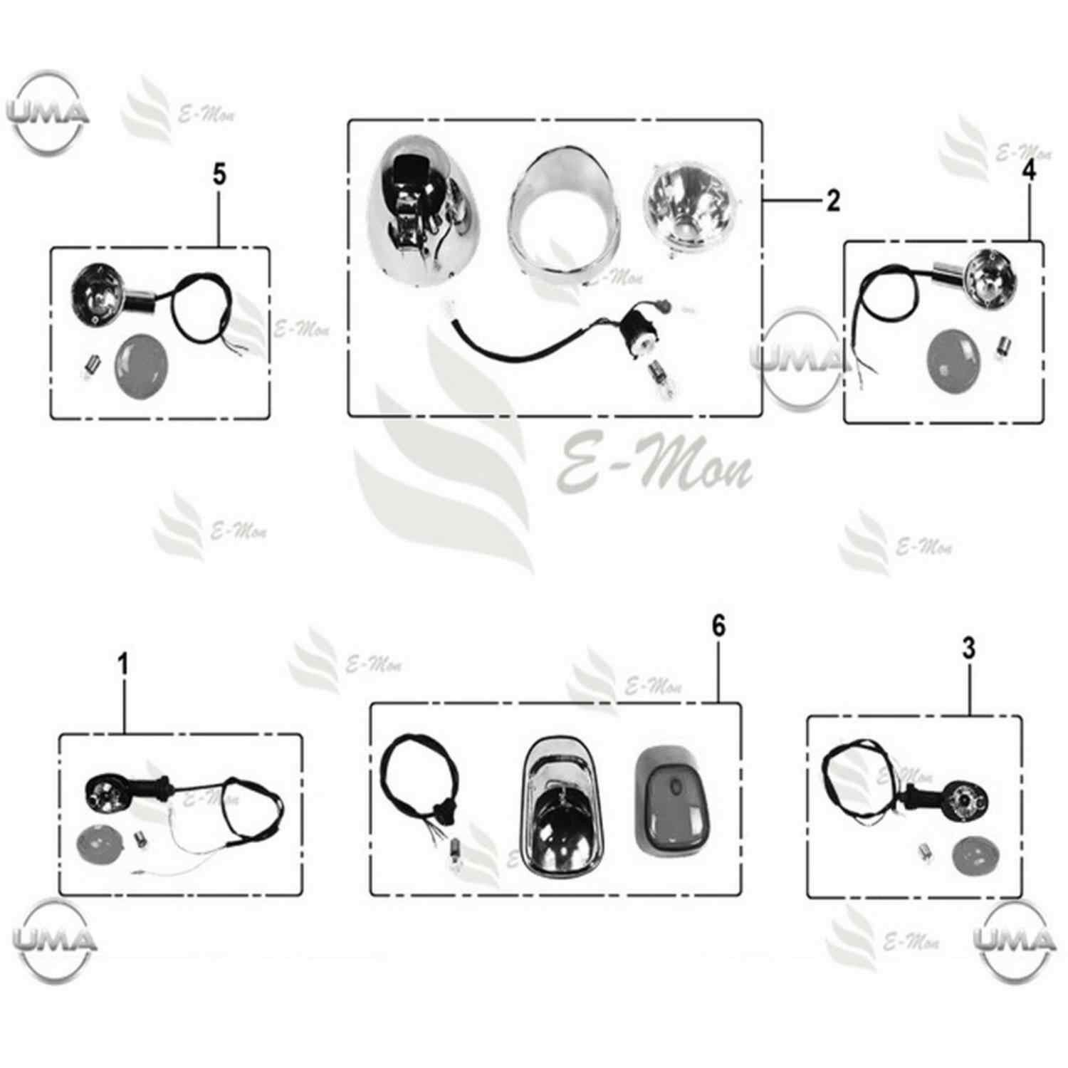 E-Mon Blink Stop Komple Orj