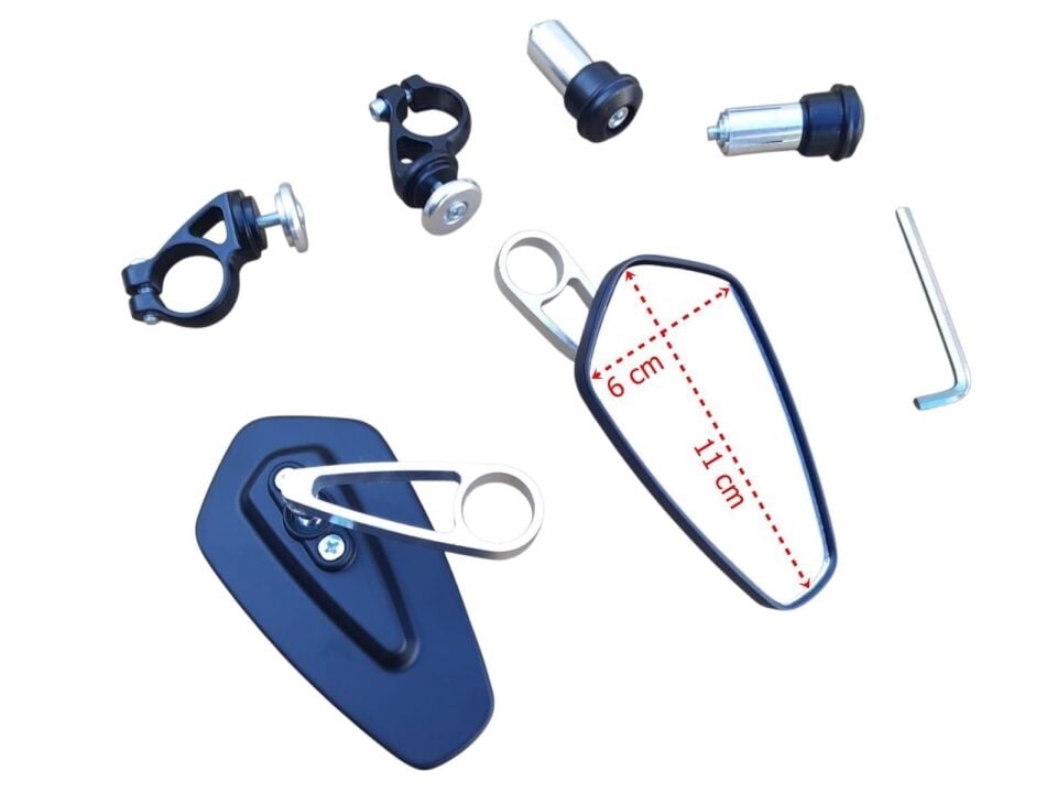 Gidon Aynası (Beşgen) Sağ-Sol Krom