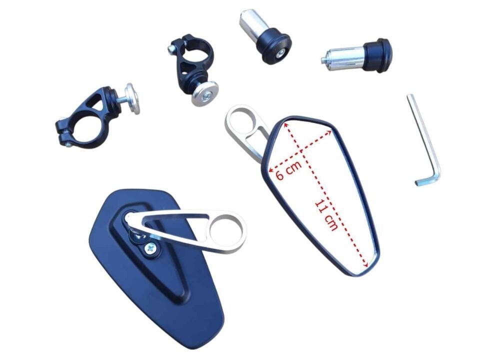 Gidon Aynası (Beşgen) Sağ-Sol Krom