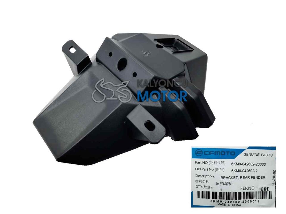 Cf Moto 250Nk Euro4 Abs Arka Camurluk Orijinal