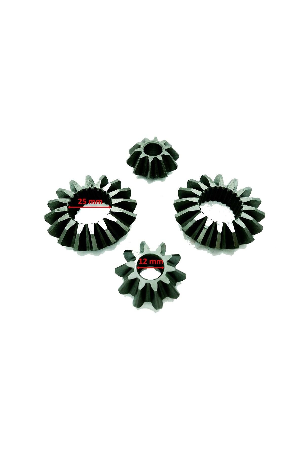 Atv Arka Difransiyel İstavruz Dişli 10-16T İç 25-12X4 Lü Set Öm