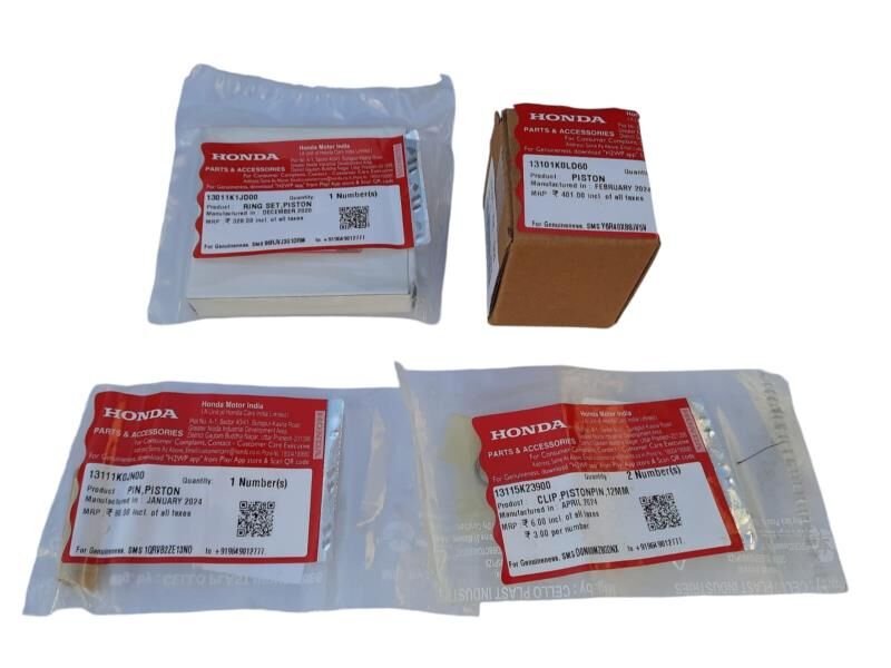 Honda Activa 125 İ Piston (2023) 50 Mm Std 12 Pim Orj