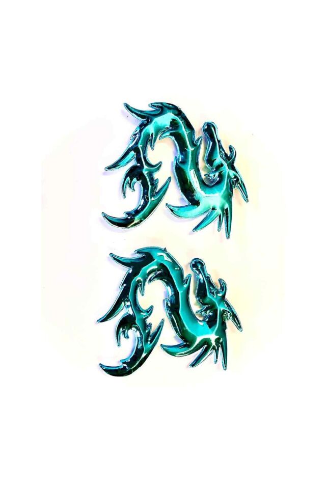 Bisiklet Süs-jant Için Ejderha-yengeç ( Paket 2 Adet )