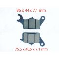 Yamaha Ön Fren Disk Balatası Sfa652 (Jolt) Dio 110 Suzuki Uk 110 Address (17-..)