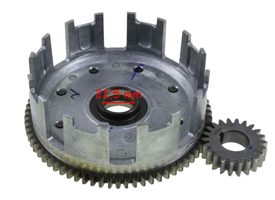 Bajaj Pulsar Ns 200 Debriyaj Tası Dişli Ve Karşılığı E4 72T 22T 36Dt0055 Orj