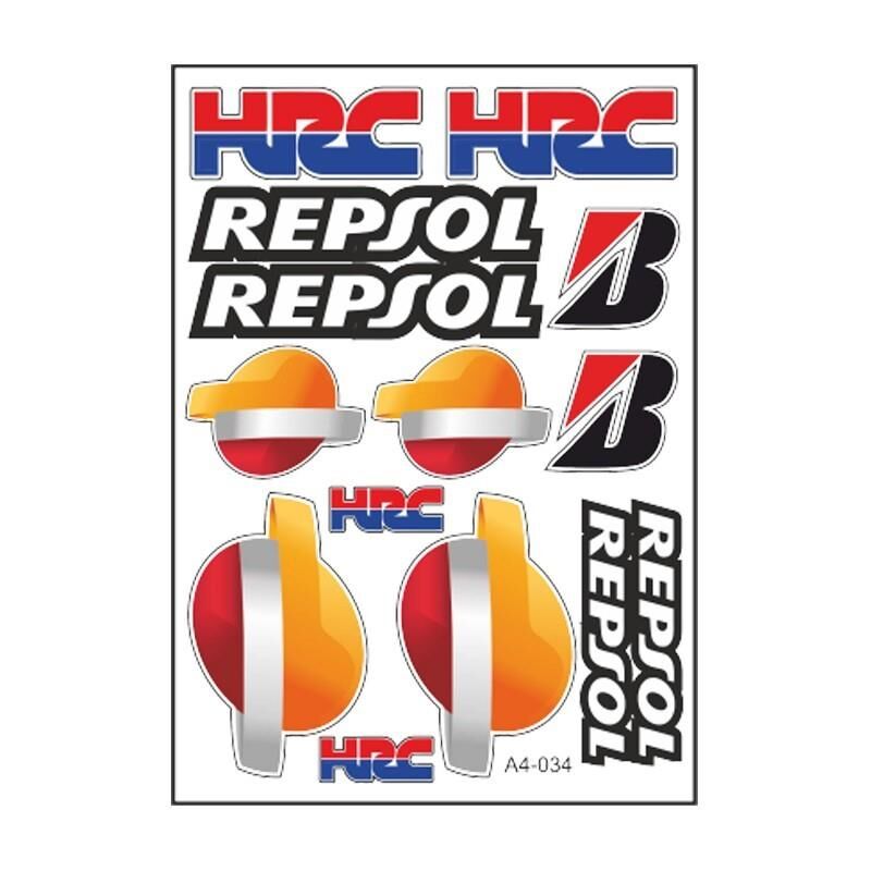 A4 Sticker 034 Tek Paket Çoklu