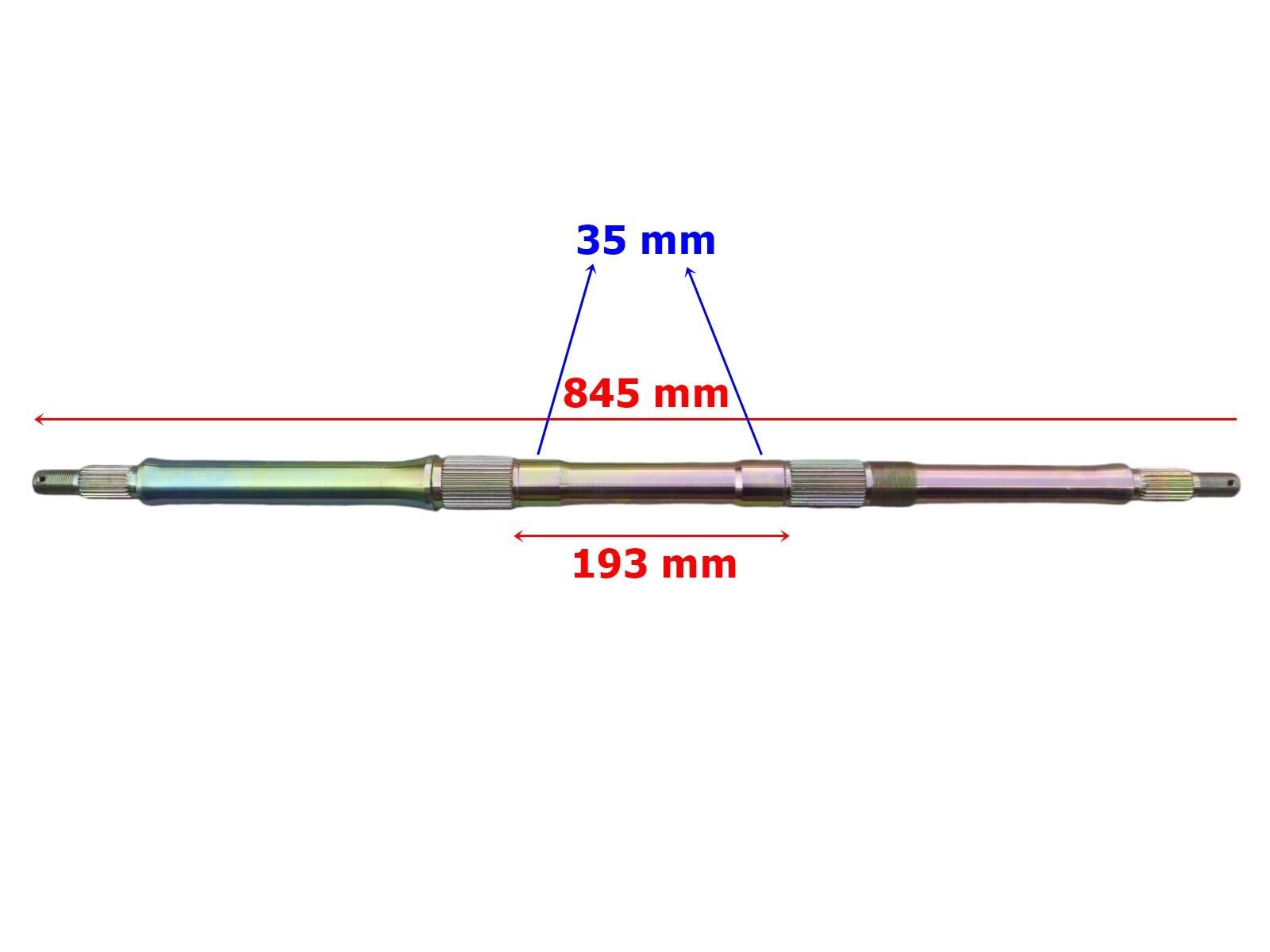 Yuki Atv 250 Aks 845 Mm Tek Yivli Bilya Yatağı 35 23 Freze Öm