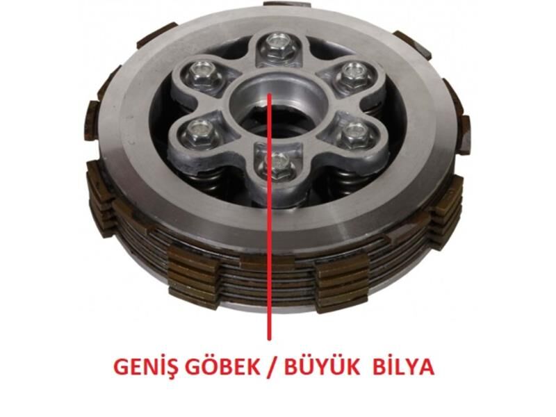 Depraj Balata+Sac+Baskı Komple (6 Yıldız 6 Balata) Cg200/Vultre İ Geniş Göbek