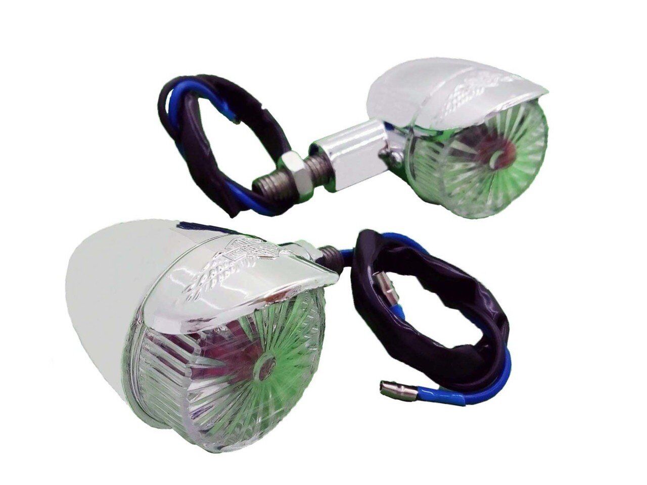 Chopper Sinyal Mini Nikel Şapkalı 2 Li Set