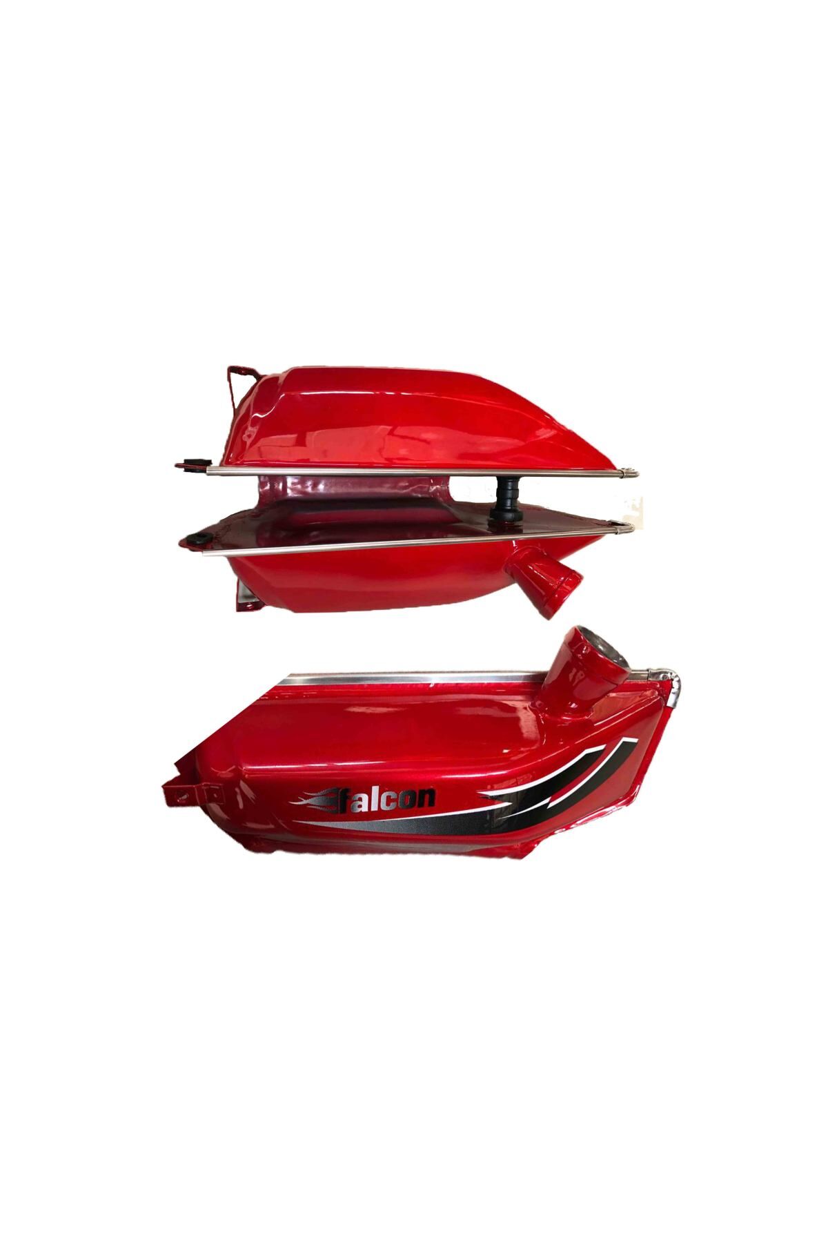 Flash Km 100-s Benzin Deposu Kırımızı Orijinal