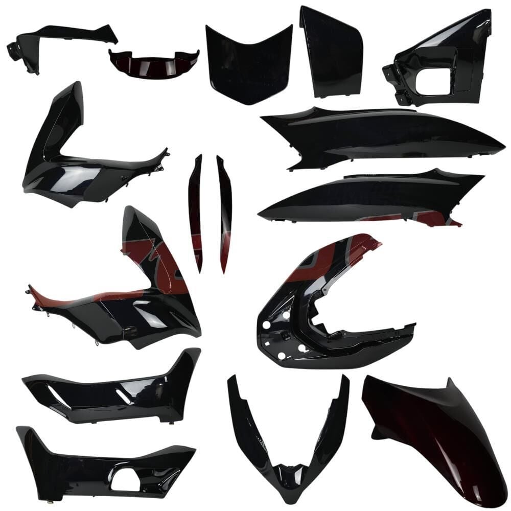 Honda Pcx Kaporta Seti Siyah 2018-19 (16 Parça)