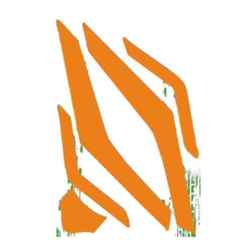 Honda Pcx 2025 Uyumlu Geniş Far Üstü Film Turuncu