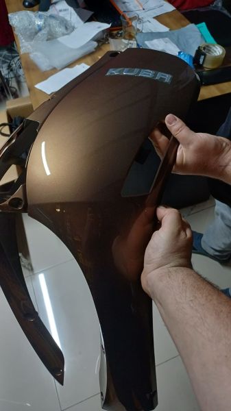 Kuba Blueberry Ön Ana Panel Kahverengi DEFOLU