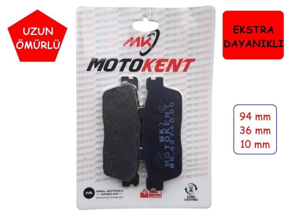 Sym Arka Fren Disk Balata Mtk Sfa427 Joymax 250-Gts 250-Joyride 200İ-Hd Evo 200-Kymco Xciting 250