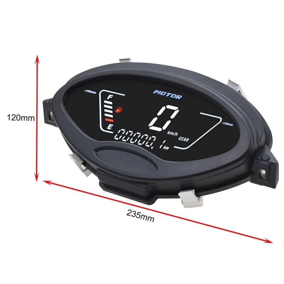 Mondial Cub Kh Mfh Gösterge Paneli Dijital Ekran