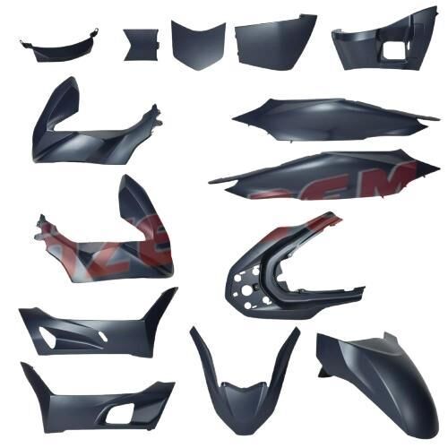 Honda Pcx Kaporta Seti Mat Mavi 2020-24 (14 Parça)