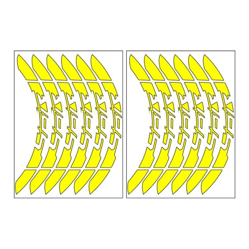 Yamaha Florasan Sarı Ybr Uyumlu Büyük 1 Set Jant Şeridi