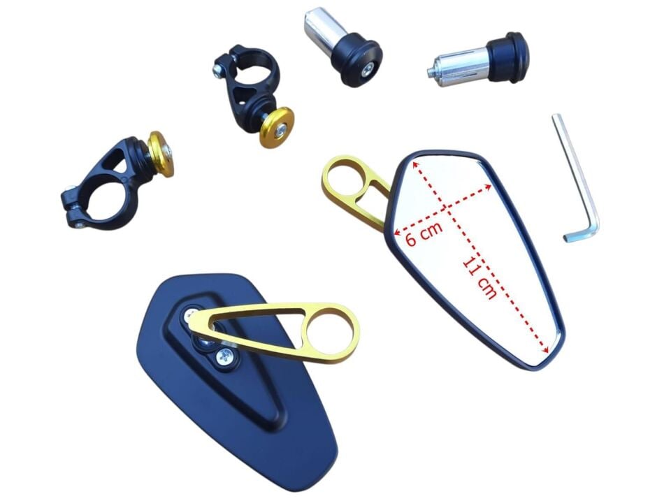 Gidon Aynası (Beşgen) Sağ-Sol Gold