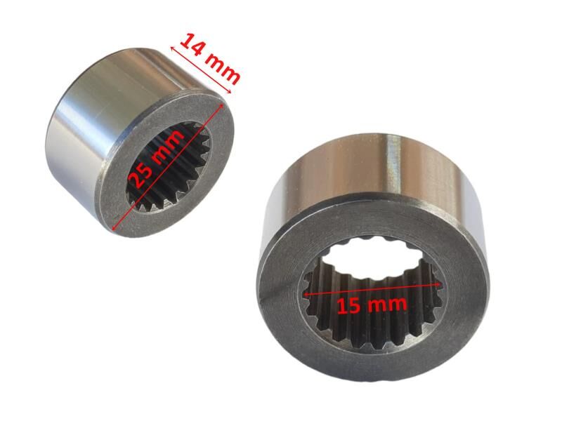 Atv Lx200 Vip Trac Tahrik Mili Frezeli Burç 15-25-14 Mm