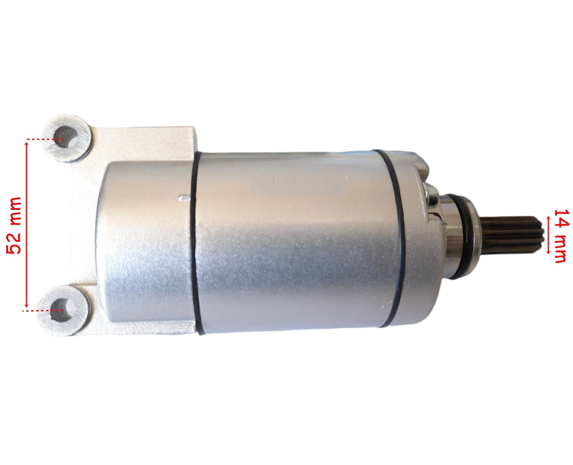 Mondial Falcon Freedom 250 Marş Motoru Gri 11T 14 Mm