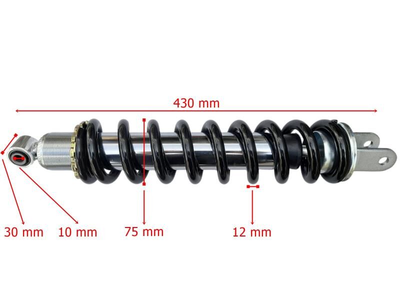 Honda Cross Xre300 Arka Amortisör 430 Mm Gazlı
