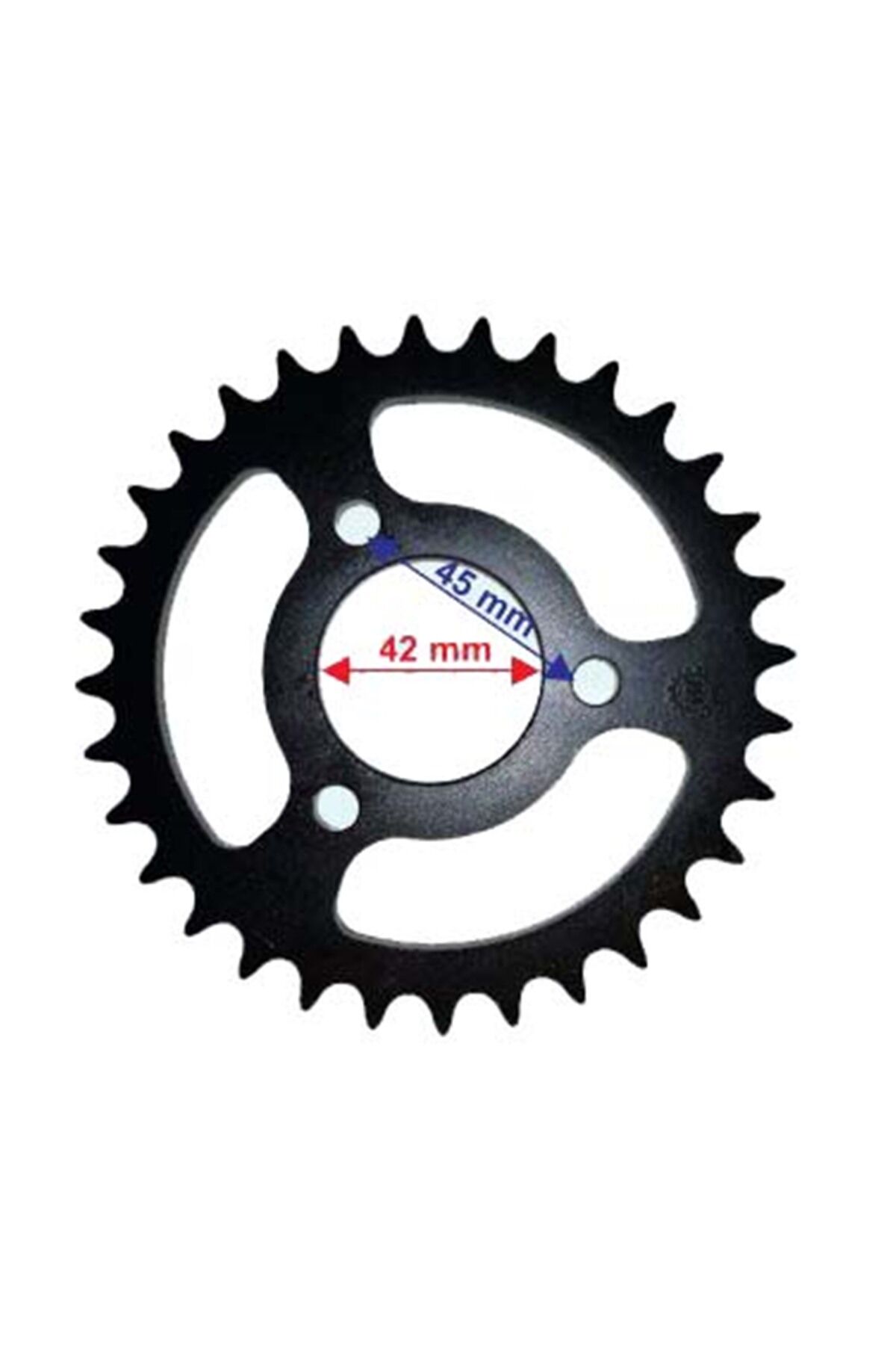 Atv Arka Dişli 428-32T İç 42X3 Delikli Ind Öm