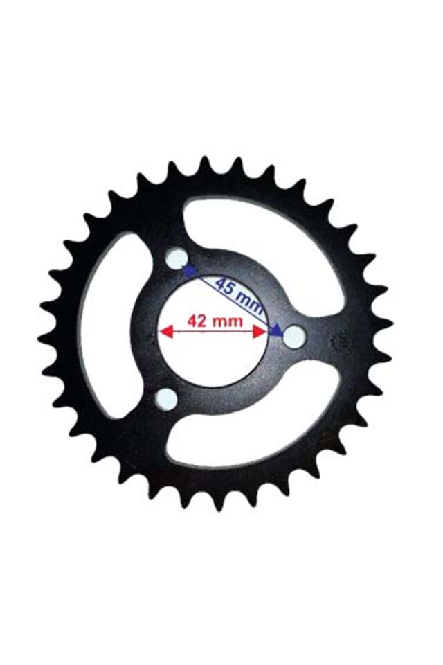 Atv Arka Dişli 428-32T İç 42X3 Delikli Ind Öm