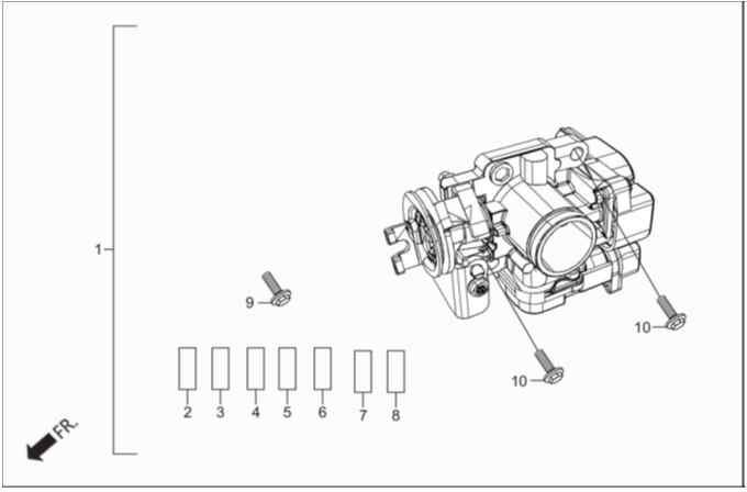 Hero Duet 125 (Duet 125) Sensor Set Orj ResimNo:8