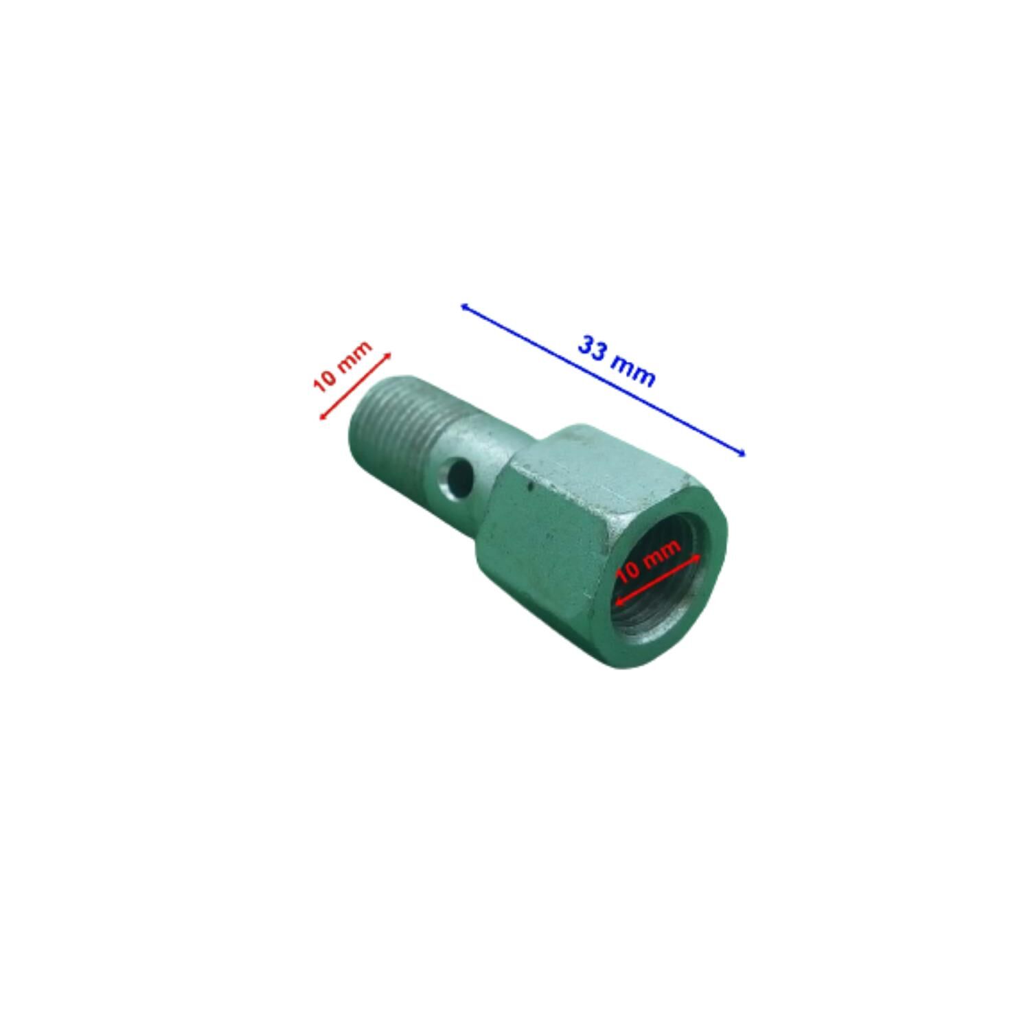 Atv Hidrolik Müşür Civatası M10-1,25 Delikli Öm