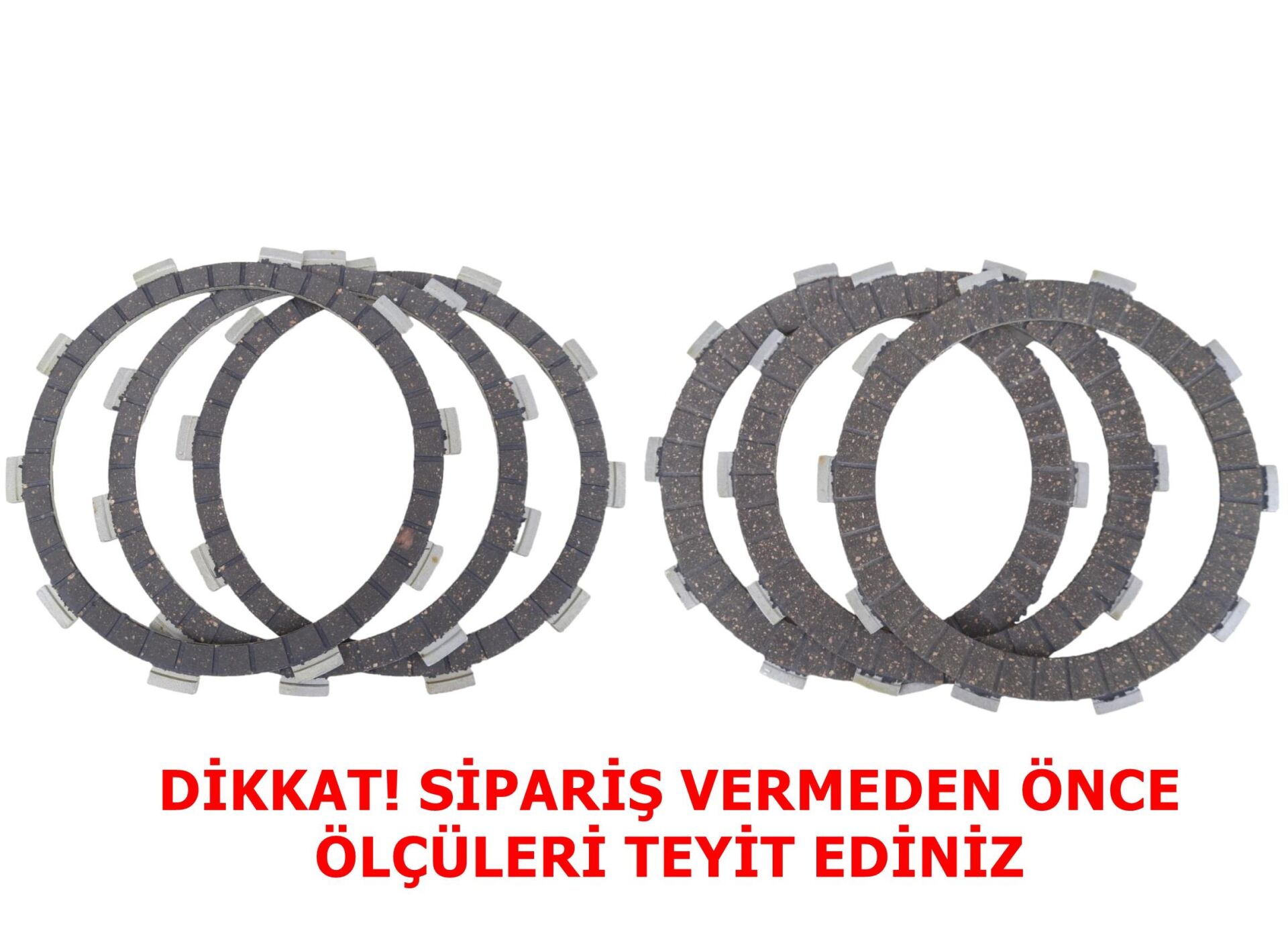 Cf Moto Nk250 Debriyaj Balatası 3+3 E5 (2022-....) 10T 101/108-125-135 Mm
