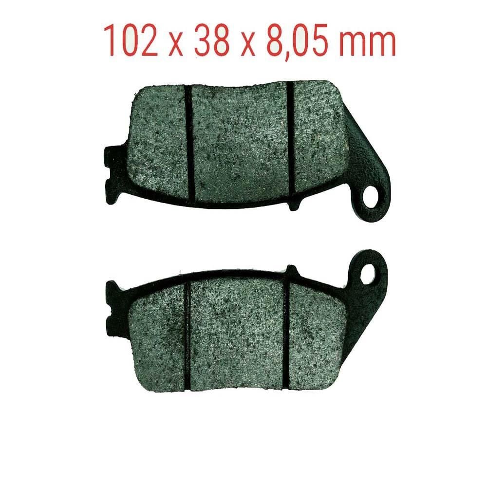 Mondial Ön Fren Disk Balatası Fa196 Ask Z-One 180