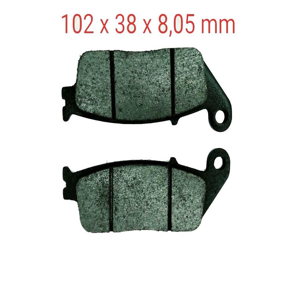 Mondial Ön Fren Disk Balatası Fa196 Ask Z-One 180