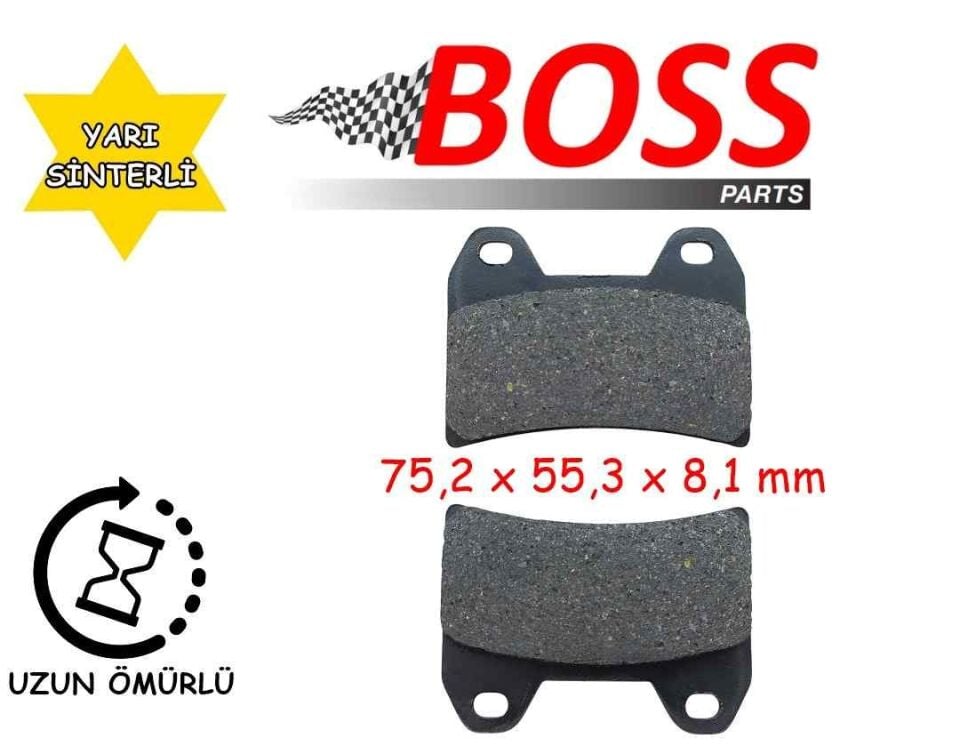 Rks Rz 250S, Zontes 250T-E Ön Fren Balatası Boss Fa244