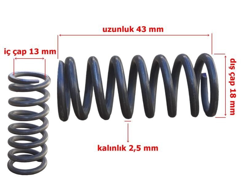 Cg Modifiye Debriyaj Baskı Yayı 18-43 Mm