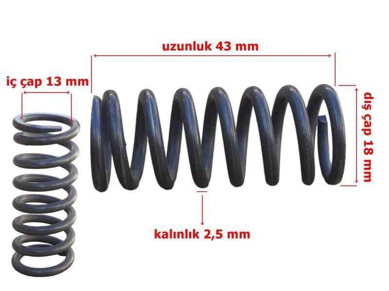 Cg Modifiye Debriyaj Baskı Yayı 18-43 Mm