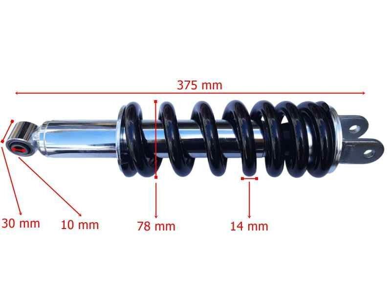 Honda Twister 250 Arka Amortisör 375 Mm Gazlı