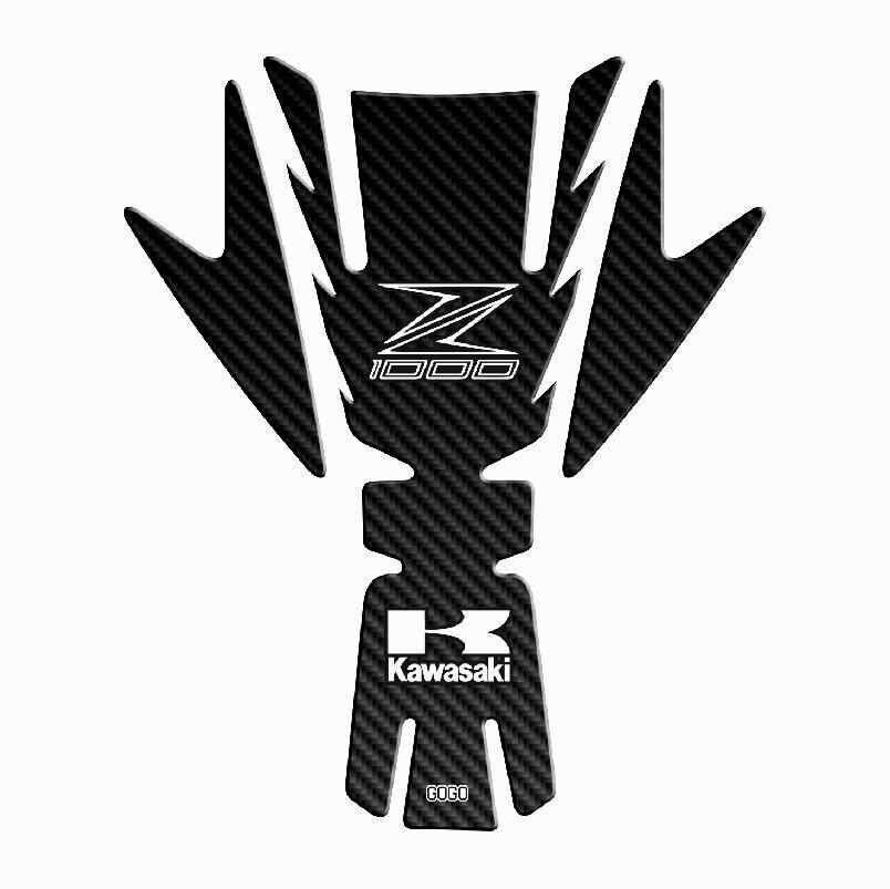 Skm Kawasaki Z1000 2008 - 2016 Uyumlu Tank Pad 001