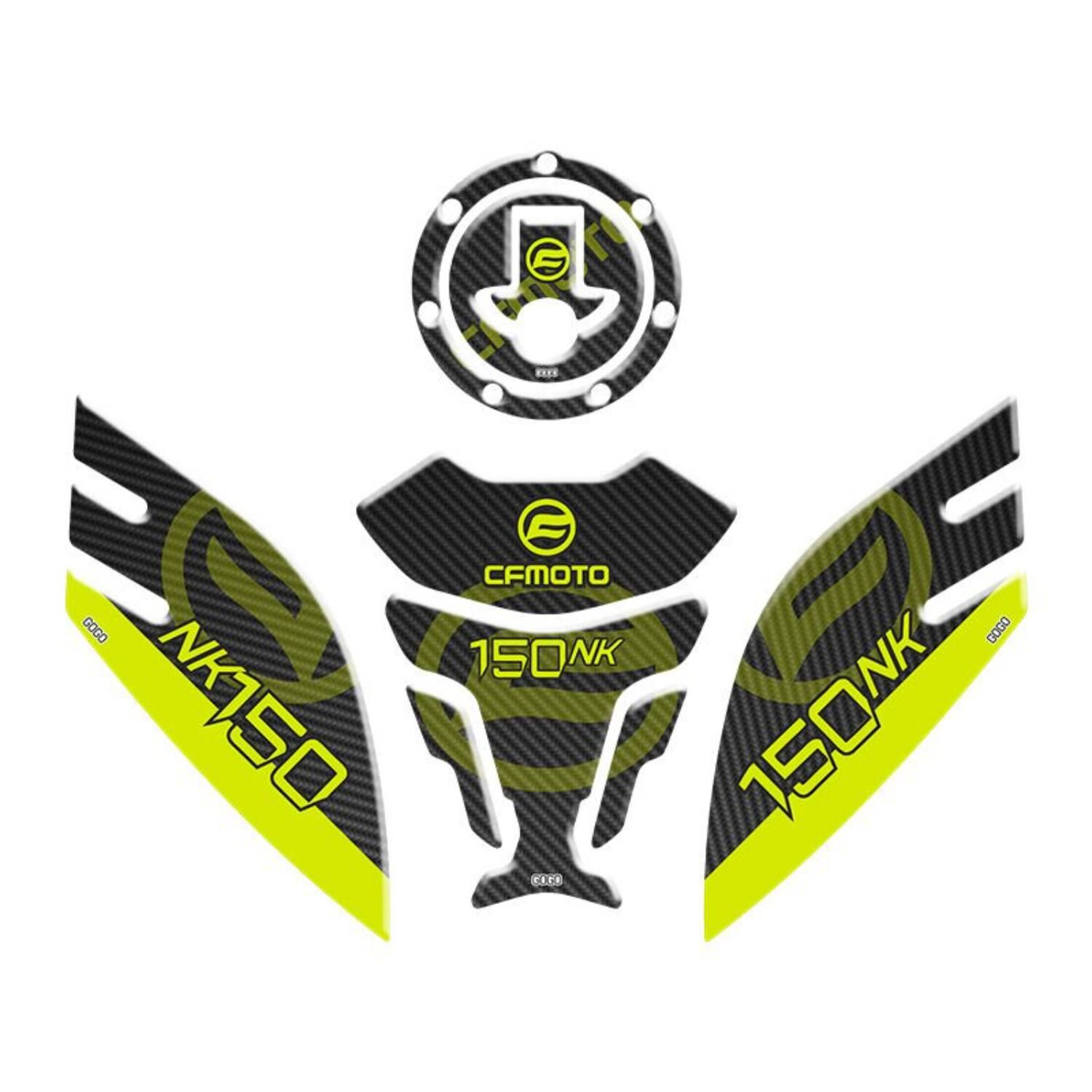 Cf Moto 150 Nk 2016 - 2023 Uyumlu Tank Pad Set 004