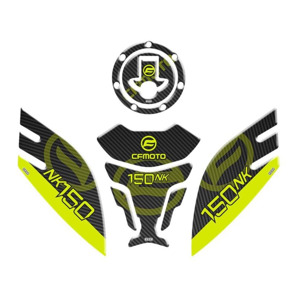 Cf Moto 150 Nk 2016 - 2023 Uyumlu Tank Pad Set 004