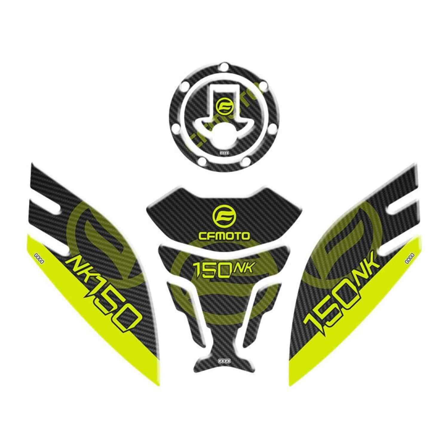 Cf Moto 150 Nk 2016 - 2023 Uyumlu Tank Pad Set 004