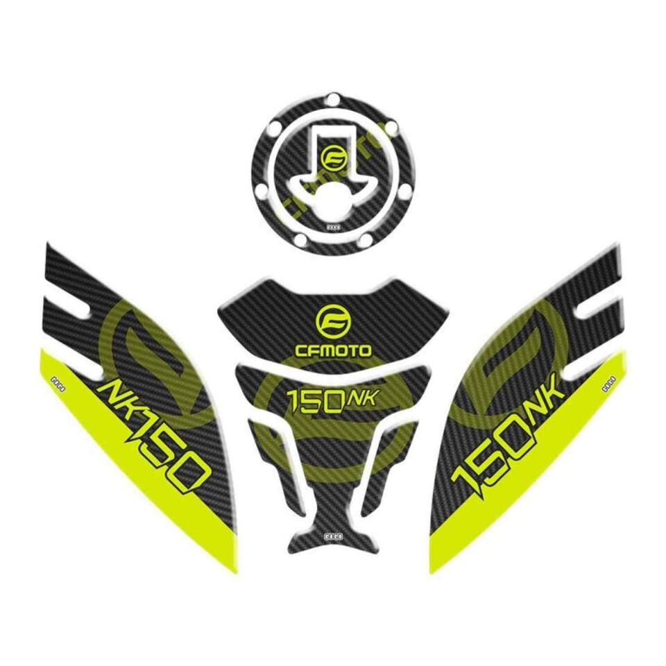 Cf Moto 150 Nk 2016 - 2023 Uyumlu Tank Pad Set 004
