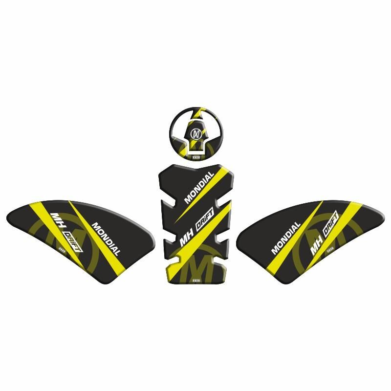 Mondial Mh Drift L 125 2019 - 2024 Uyumlu Tank Pad 004