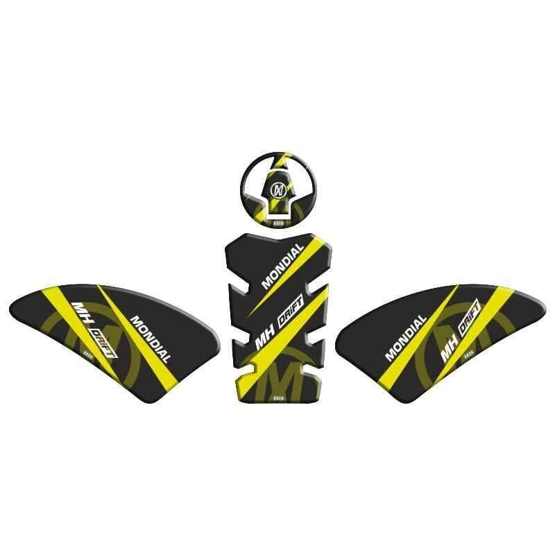 Mondial Mh Drift L 125 2019 - 2024 Uyumlu Tank Pad 004