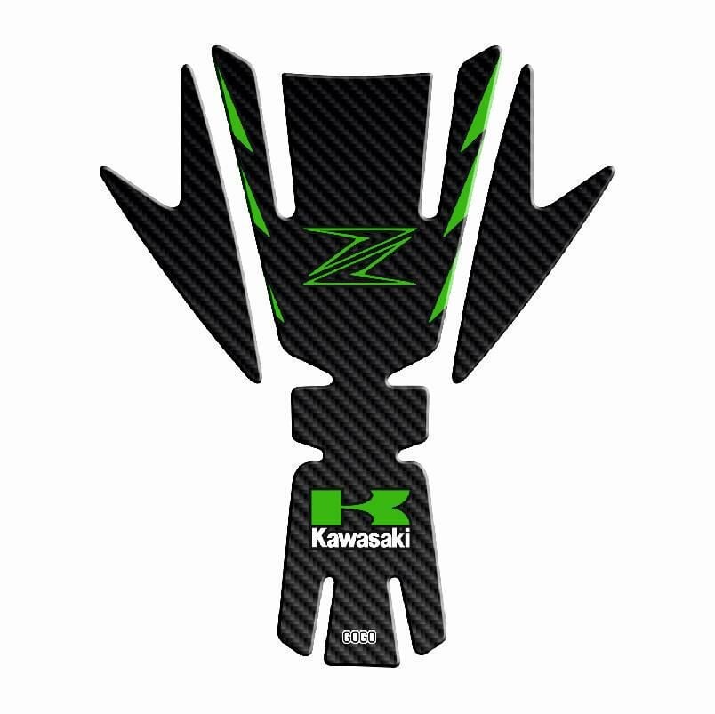 Skm Kawasaki Z1000 2008 - 2016 Uyumlu Tank Pad 002