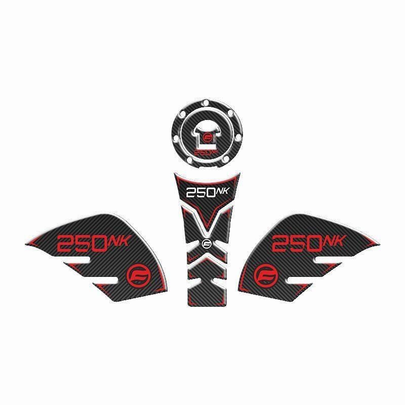 Cf Moto 250 Nk 2018 - 2022 Uyumlu Tank Pad Set 003