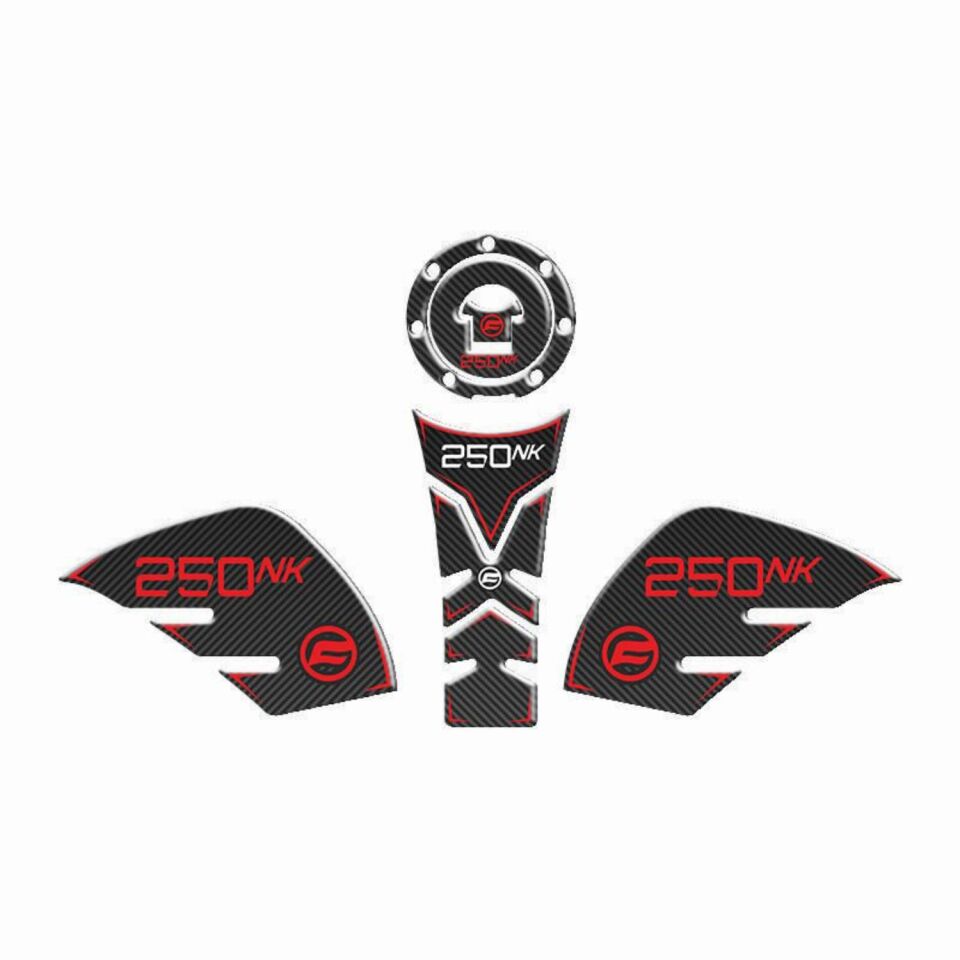 Cf Moto 250 Nk 2018 - 2022 Uyumlu Tank Pad Set 003