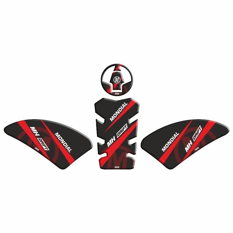 Mondial Mh Drift L 125 2019 - 2024 Uyumlu Tank Pad 005