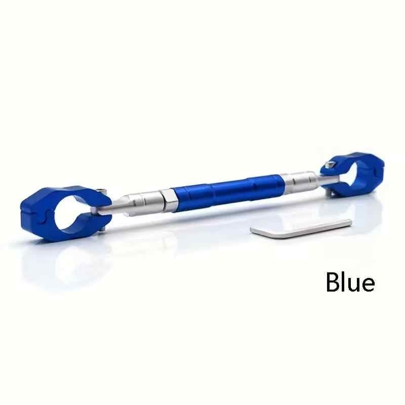 22Mm Alüminyum Alaşımlı Uzunluğu Ayarlanabilir Gidon Dengeleyici Bar Mavi