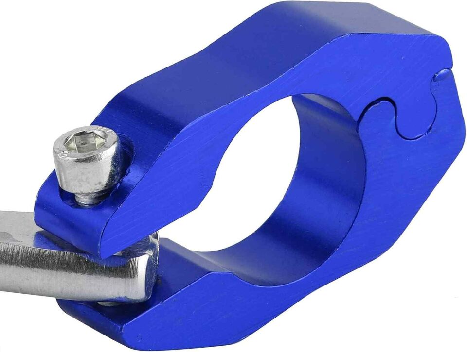22Mm Alüminyum Alaşımlı Uzunluğu Ayarlanabilir Gidon Dengeleyici Bar Mavi
