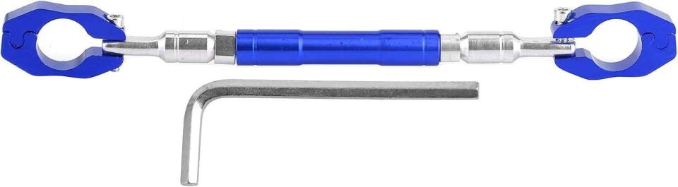 22Mm Alüminyum Alaşımlı Uzunluğu Ayarlanabilir Gidon Dengeleyici Bar Mavi